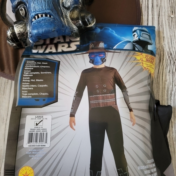 Rubie's Star Wars Clone Wars Child's Cad Bane Costume and Mask, Large 8-10 Years - Picture 8 of 9